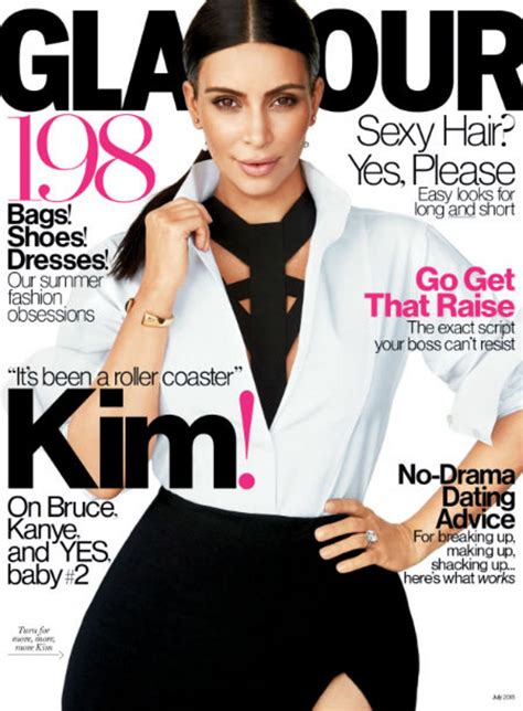 Kim Kardashian looks completely naked on magazine cover